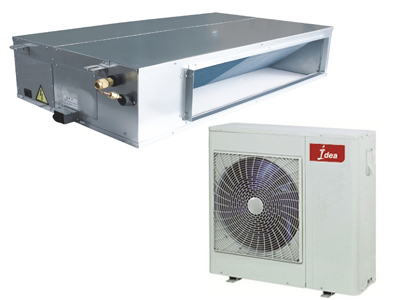 Канальный кондиционер IDEA ITB-36HR-SA6-BN1 50/80Pa