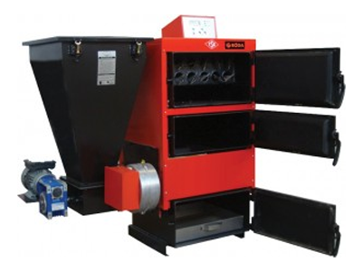 Твердотопливный жаротрубный котел Roda EK3G/S-100